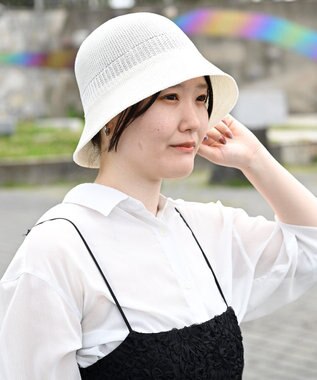 ATRENA リブニットハット アイボリー