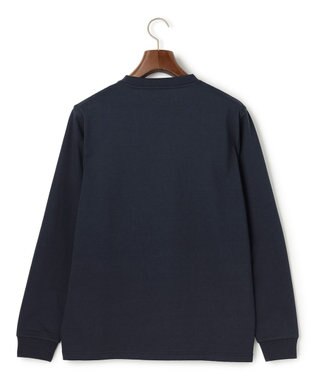 J.PRESS MEN オーバルワンポイント　ロングスリーブ Ｔシャツ ネイビー系