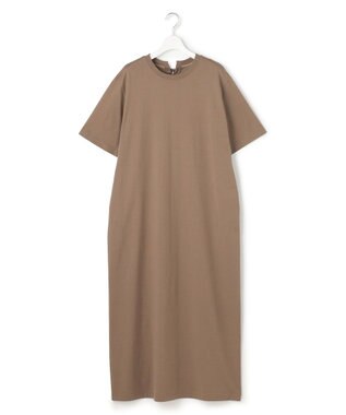 23区 【SLOW/一部店舗限定】ヴィンテージライクジャージー T ワンピース モカ