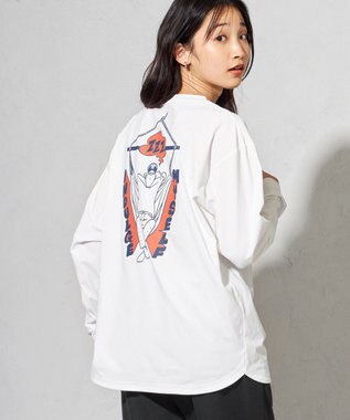 SHARE PARK LADIES 【UNISEX】UVカット アートコラボロングTシャツ〈Hammock〉（S・Mサイズ） ホワイト