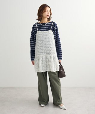 Green Parks ・ＥＬＥＮＣＡＲＥ　ＤＵＥ　スリータックパンツ Khaki