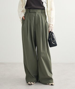 Green Parks ・ＥＬＥＮＣＡＲＥ　ＤＵＥ　スリータックパンツ Khaki