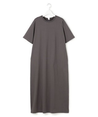 23区 【SLOW/一部店舗限定】ヴィンテージライクジャージー T ワンピース スチール