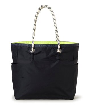 LeSportsac ML 2 WAY TOTE /2ウェイディープシーブルー/ライム 2ウェイディープシーブルー/ライム