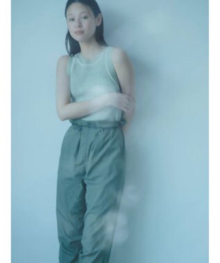 Green Parks ＫＢＦ　配色ニットタンク Green