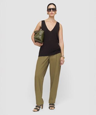 JOSEPH スーパーファインシルク　ベストトップ Espresso