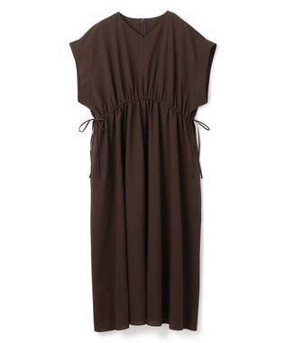 UNFILO BREEZEMOVE ウエストドロストワンピース ブラウン