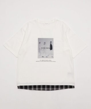 WEGO チェックドッキングT（SS） ホワイト