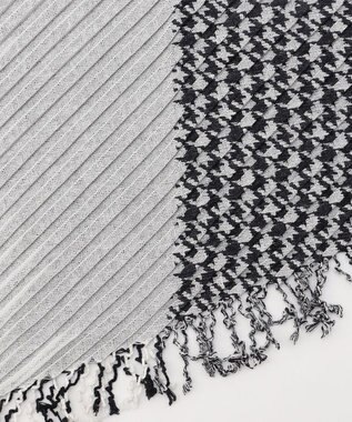 JOSEPH HOMME 新色【上質素材】シルクカシミヤ　 千鳥パターンプリーツ ブラック系