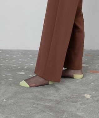 TRICOTE シアーリブソックス 40MINT