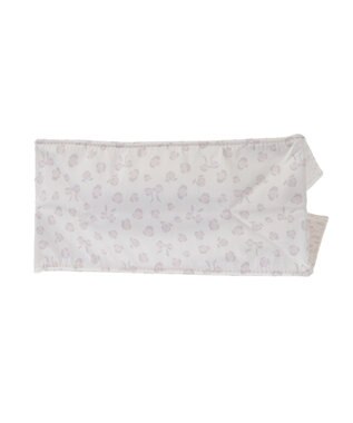 Maison de FLEUR リボンレオパードギャザーハンドルスクエアトート Light Beige