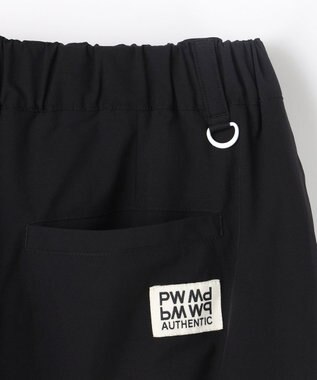 PW CIRCULUS 【撥水加工 / ストレッチ】【MEN】ワイド中綿カーゴパンツ ゴルフ ブラック系