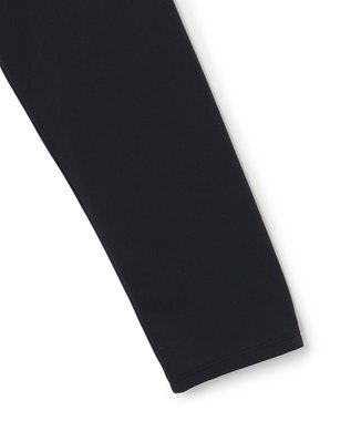 ICB 【洗える】 ウォームジャージー Vネックカットソー ブラック系