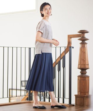 J.PRESS LADIES 【3way】チェーンラリエット ネックレス ゴールド系