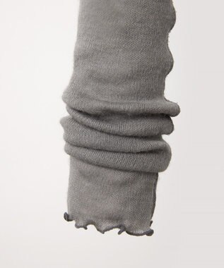 TOQUE 〈大草直子さんアドバイザー〉ロイヤルベビーアルパカ 針抜きスムス 12分丈レギンス グレー