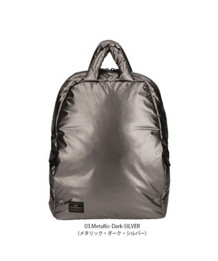 ROOTOTE 1475【温活＆軽量】LT.セオルー.フェザー.カラー-B 03：メタリックダークシルバー