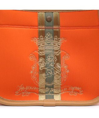 A.D.M.J. 【魔法の様に軽い】マジックライト/センターリボンベルボトムトートM マンゴー