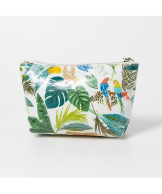 UNBILLION カシュカシュ cachecache / PVC加工プリントポーチセット アイボリー