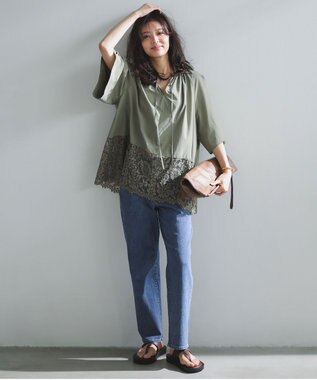 UNFILO 【UNFILO DENIM/新色追加】撥水ストレッチ テーパードデニム