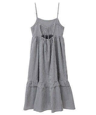 Green Parks ・ＥＬＥＮＣＡＲＥ　ＤＵＥ　ギンガムキャミワンピース Off White