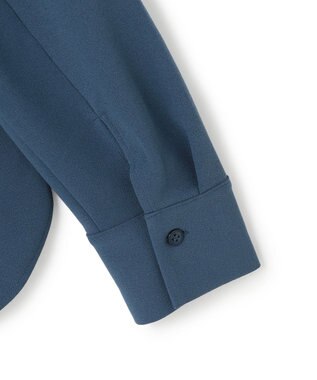 ICB L マラボーテＷジョーゼット バイカラーナロータイカットソー ブルーグレー系