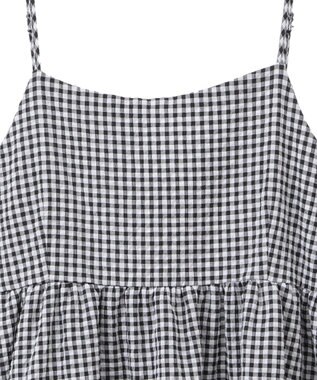 Green Parks ・ＥＬＥＮＣＡＲＥ　ＤＵＥ　ギンガムキャミワンピース Off White