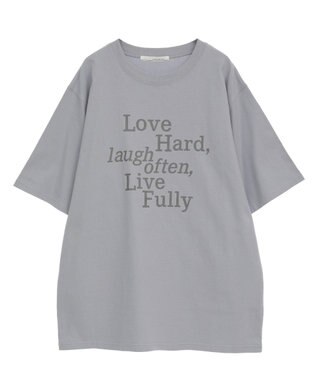 Green Parks ・ＥＬＥＮＣＡＲＥ　ＤＵＥ　ロゴｐｔ　６分袖ＴＥＥ Blue