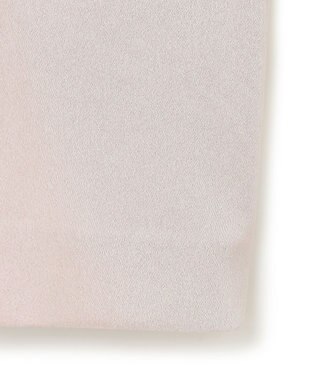 ICB 【洗える】 サテンクレープ Tブラウス パールグレー系