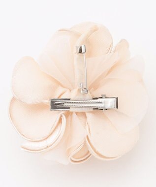 ANY SIS トリムフラワー コサージュ ベージュ