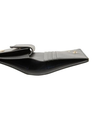 LANVIN en Bleu リュクサンブール 二つ折りコンパクト財布 ダークネイビー