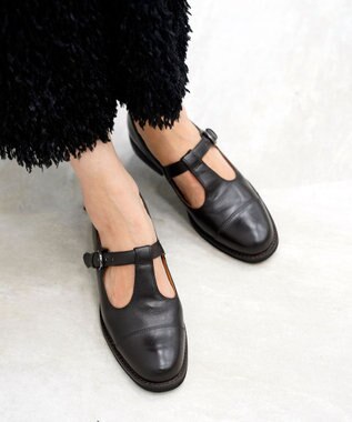 APOM イタリアンカーフ Tストラップシューズ 30