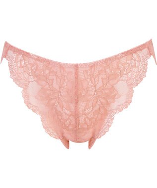 Wing Wing Lesiage 【1000シリーズ】 ペアショーツ Tバック はきこみ丈あさめ PF1002 ウイング／ワコール ピーチ