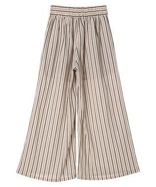 Green Parks ・ＥＬＥＮＣＡＲＥ　ＤＵＥ　ストライプワイドパンツ Beige