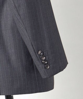 GOTAIRIKU GOLD LABEL/WEB&一部店舗限定【DORMEUIL/ドーメル】インペリアルジェイド 通年スーツ(グレー) グレー系1