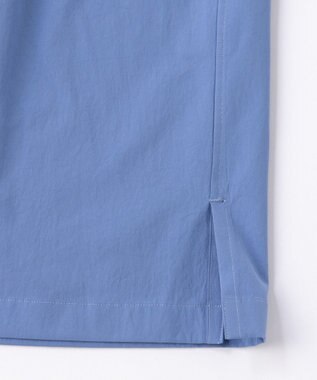 UNFILO MENS 【男女兼用】コンフォート カジュアル ワイドシャツ [24年秋冬商品] スモーキー ブルー