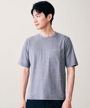 JOSEPH ABBOUD 【キングサイズ・ジャージー素材・ストレッチ】コンパクトコットンジャージー Tシャツ