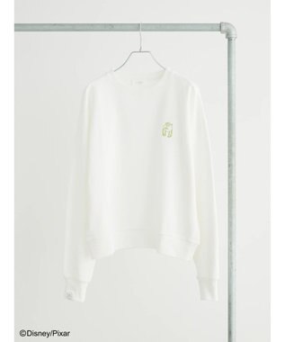 Green Parks モンスターズ・インク／ワンポイント裏毛スウェット Lime Green