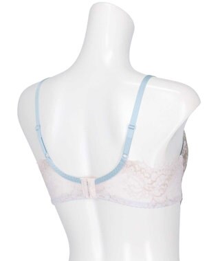 AMPHI ブラジャー 谷間メイク 脇高設計 細身え効果 Gカップまで対応 大きいサイズ 【Glama-Rich グラマリッチ 脇スッキリタイプ】ブラ BYJ603 アンフィ／ワコール ベージュ