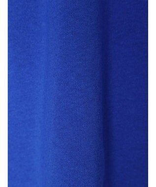 earth music&ecology レースプリントボーダープルオーバー Royal Blue