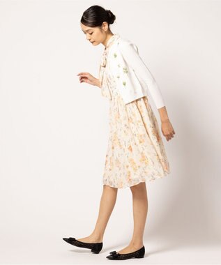 TOCCA 【洗える】LITTLE MIMOSA カーディガン オフ系