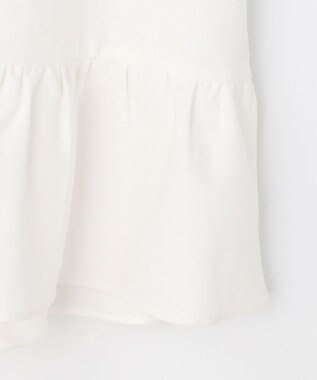 組曲 S 【先行予約・WEB限定】ツイルジャージーフリル カットソー ホワイト系