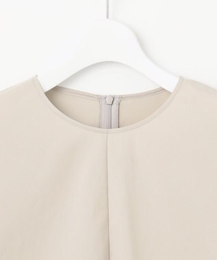 自由区 S 【カタログ掲載・セットアップ対応・接触冷感・UVケア・洗える】ファンクショナルクロス ブラウス サンド