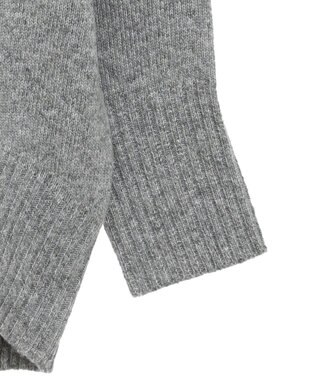 AMERICAN HOLIC モックネックコクーンニットプルオーバー Gray Mixture