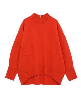 AMERICAN HOLIC モックネックコクーンニットプルオーバー Red