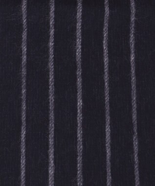 GOTAIRIKU リバーシブルカシミヤ混マフラー ネイビー系1