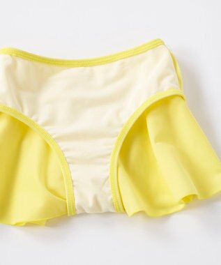 OP／FILA 【marie claire ENFANTS】フリルセパレート水着 ミント