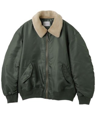 WEGO 【ユニセックス着用ITEM】フライトジャケット カーキ