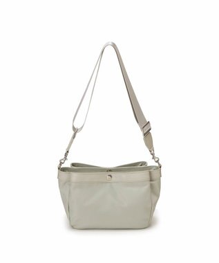 TOPKAPI 【Breath TOPKAPI】防水ナイロン レザーコンビ ショルダーバッグ ミントグリーン