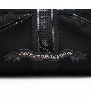 A.D.M.J. 【魔法の様に軽い】マジックライト/ユニオンジャックキューブトート34cm NEGRO