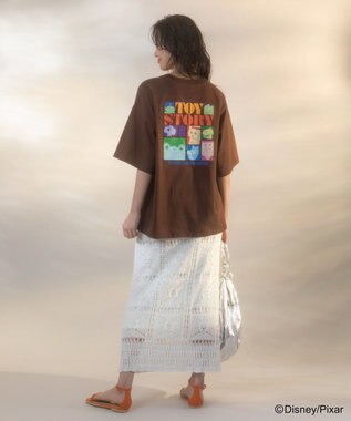 Green Parks トイストーリー／バックプリントＴシャツ Brown